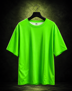 Unisex Neon Green Oversized T-shirt