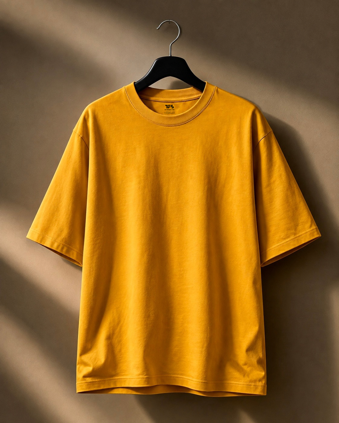 Unisex Golden Yellow Oversized Classic T-Shirt