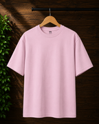Unisex Light Baby Pink Oversized T-Shirt