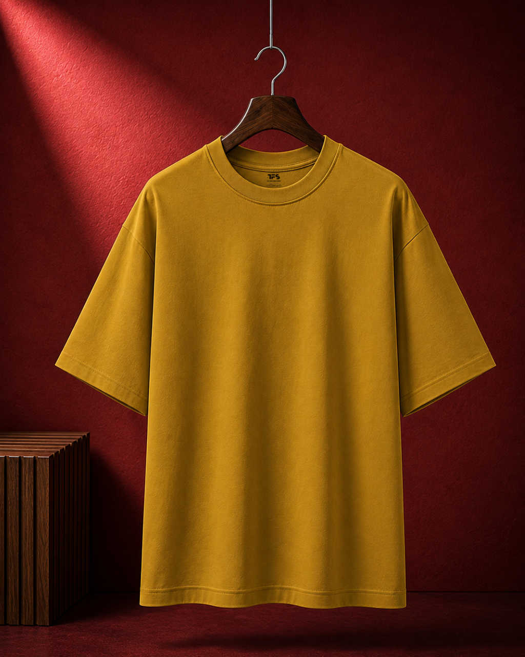 Unisex Mustard Yellow Oversized Classic T-Shirt