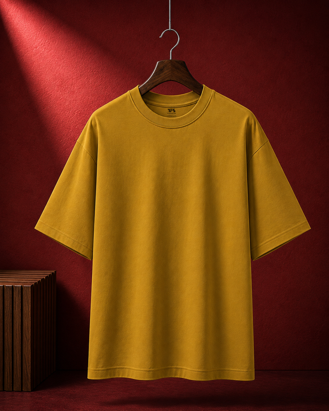 Unisex Mustard Yellow Oversized Classic T-Shirt