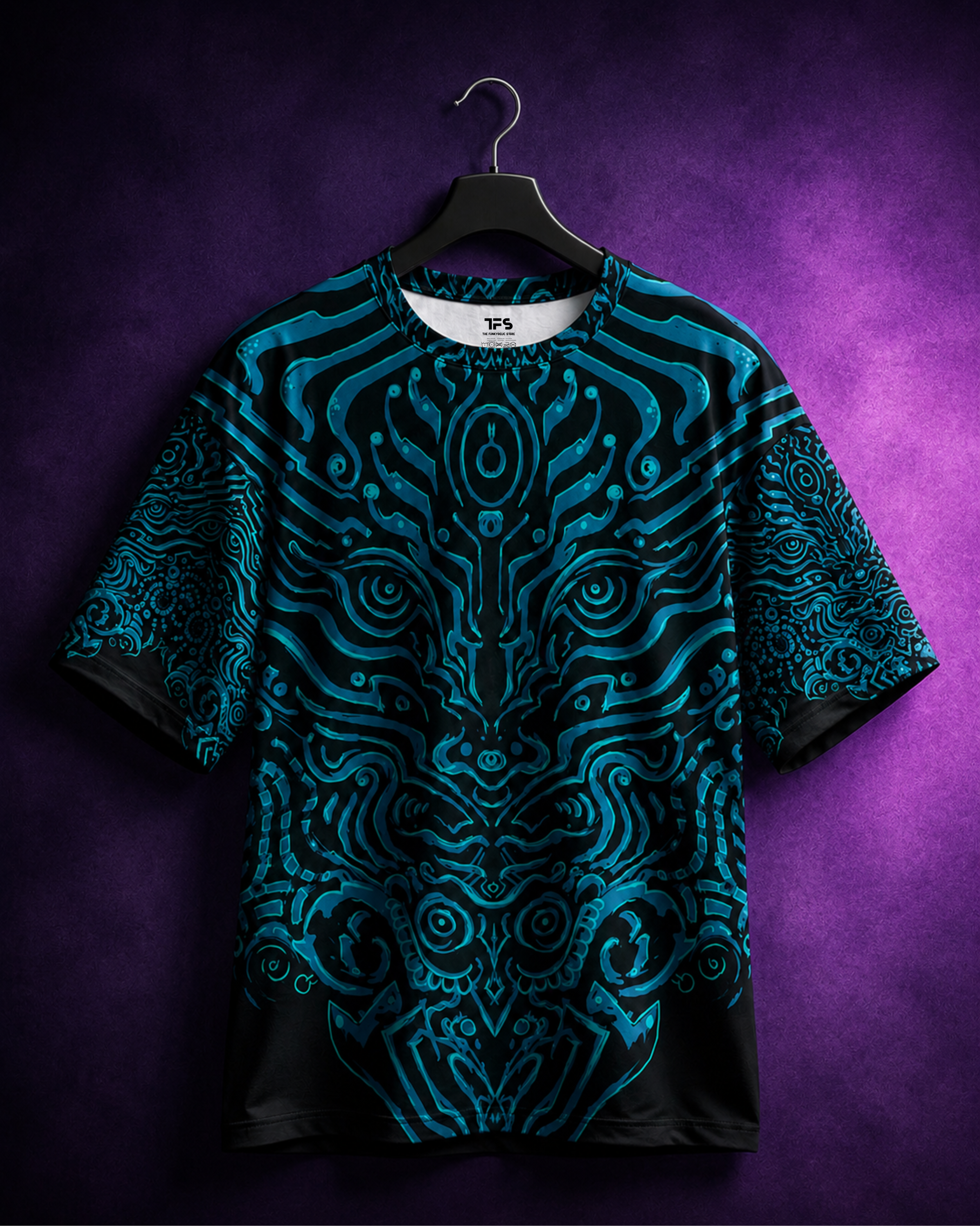 Unisex Dark Energy Oversized T-shirt