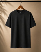 Unisex Classic Black Melange T-Shirt