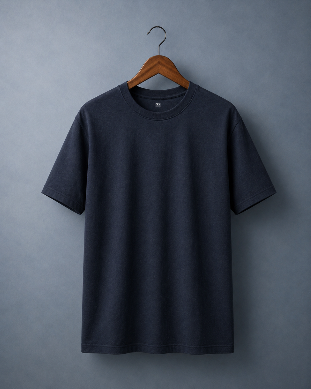 Unisex Classic Navy Melange T-Shirt