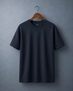Unisex Classic Navy Melange T-Shirt