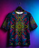 Unisex Cosmic Frequency Oversized T-shirt