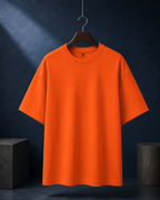 Unisex Neon Orange Oversized T-shirt