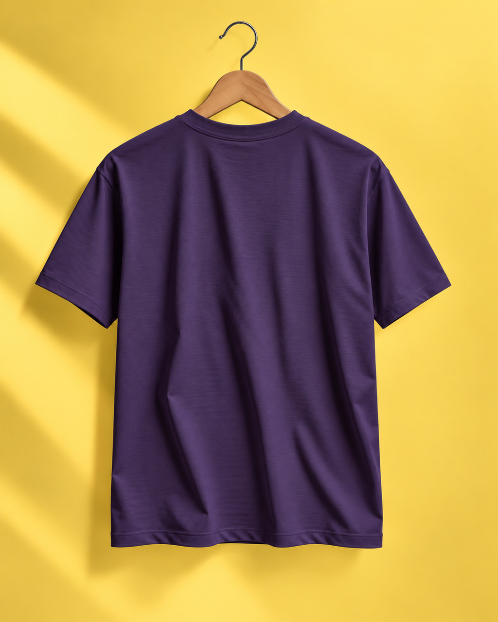 Men's Purple Classic Crew T-Shirt