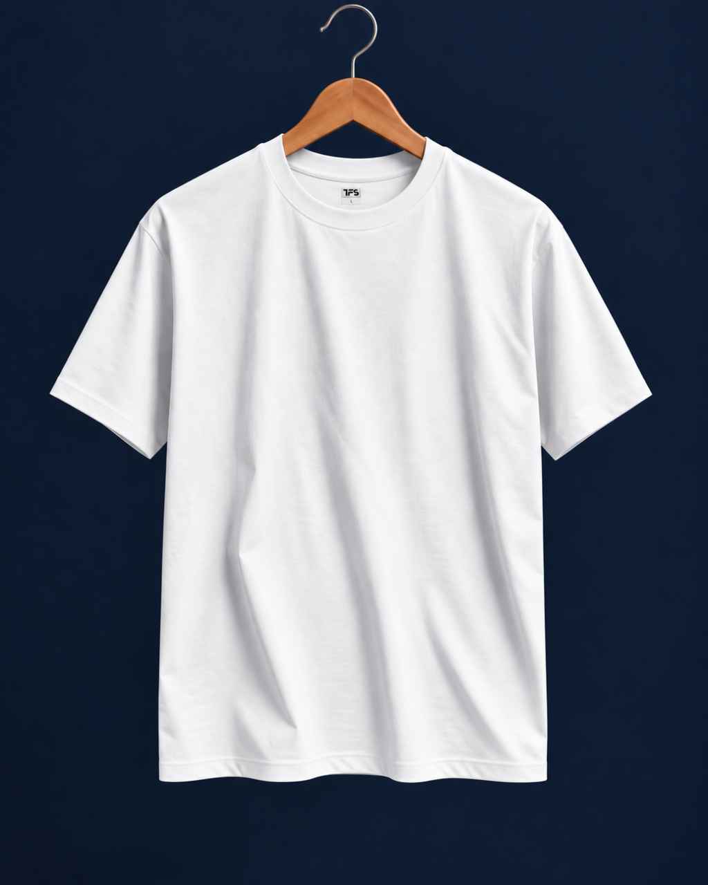 Men's White Classic Crew T-Shirt