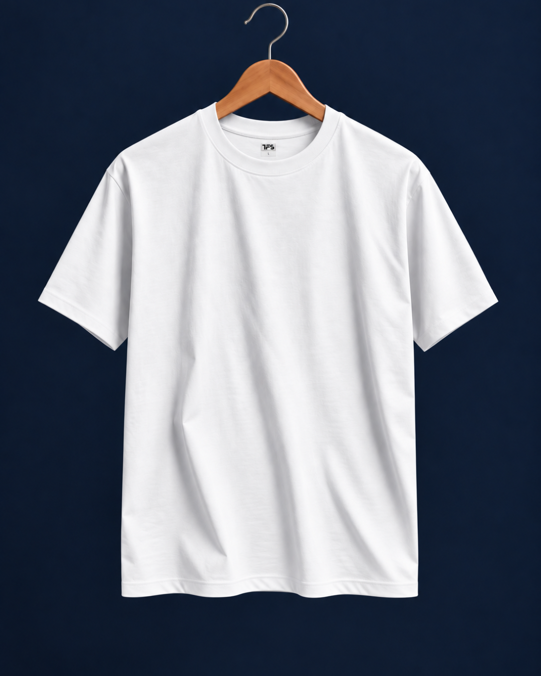 Men's White Classic Crew T-Shirt