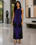 Women's Dark Energy Bodycon Dress