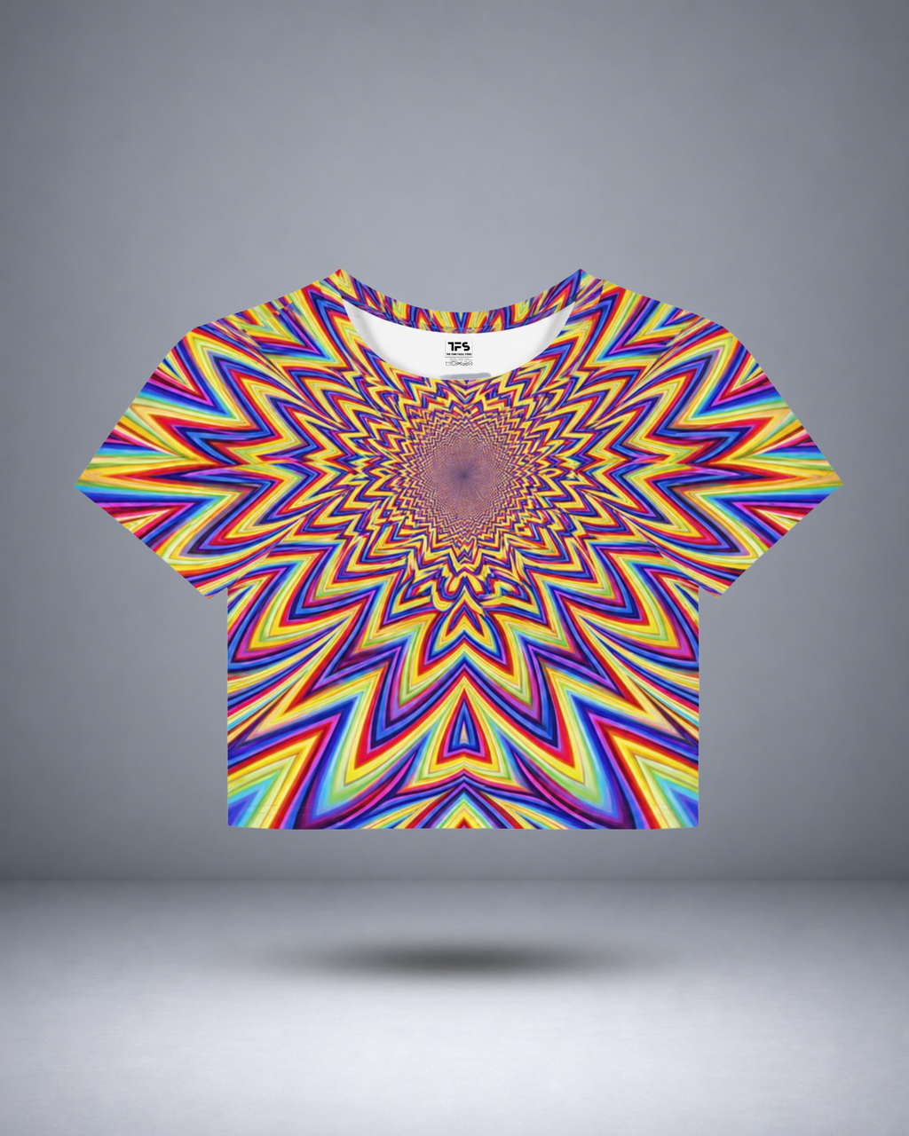 Women's Kosmic Chakra Crop Top