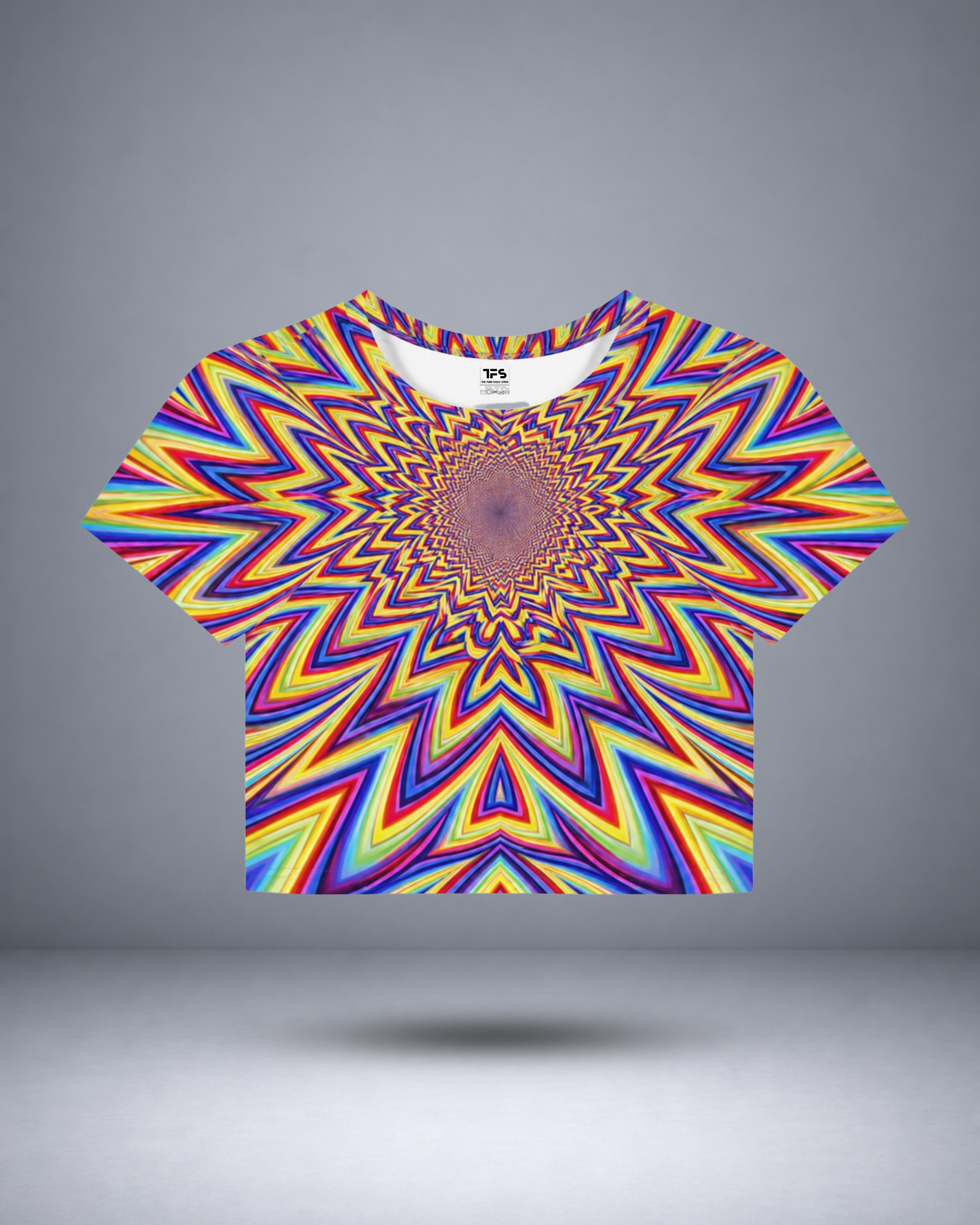 Women's Kosmic Chakra Crop Top