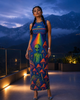 Women's Alien Mushroom Bodycon Dress