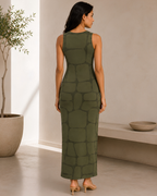 Women's Croco Maze Bodycon Dress
