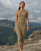 Women's Croco Maze Bodycon Dress