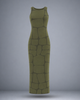 Women's Croco Maze Bodycon Dress