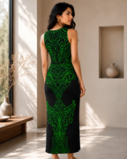 Women's Dark Energy Bodycon Dress