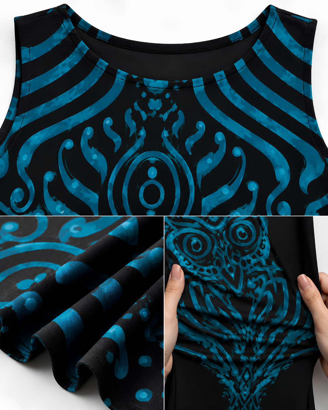Women's Dark Energy Bodycon Dress