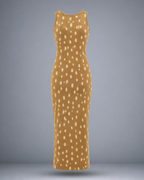 Women's Deer Maze Bodycon Dress