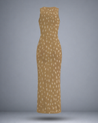 Women's Deer Maze Bodycon Dress
