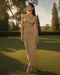 Women's Deer Maze Bodycon Dress