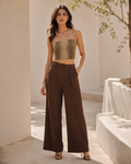 Women's Deer Maze Tube Top