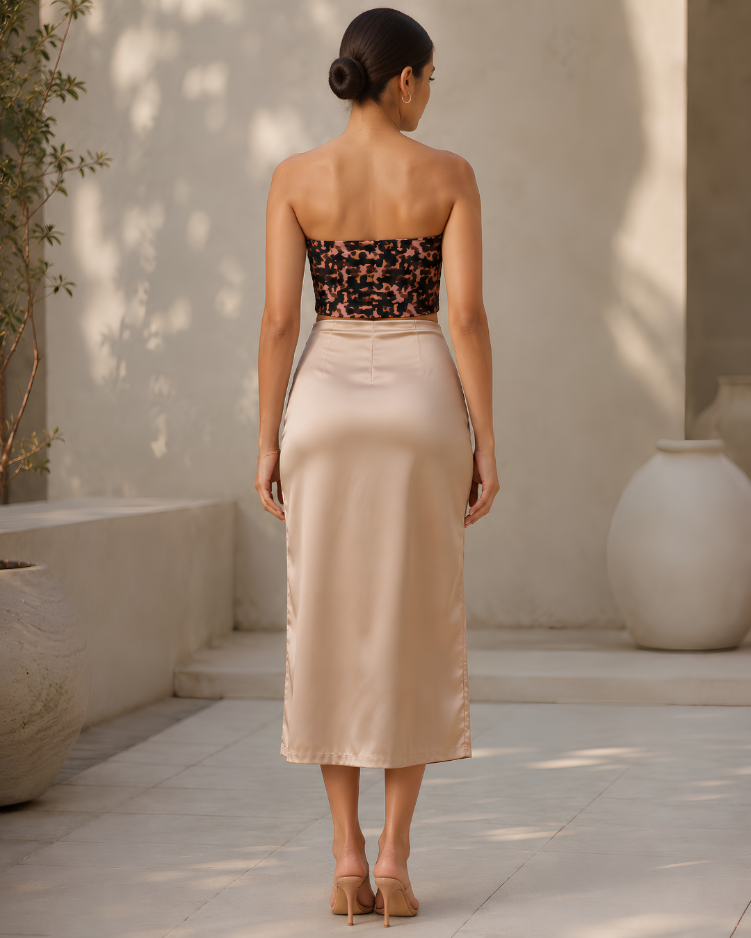 Women's Flare Tube Top