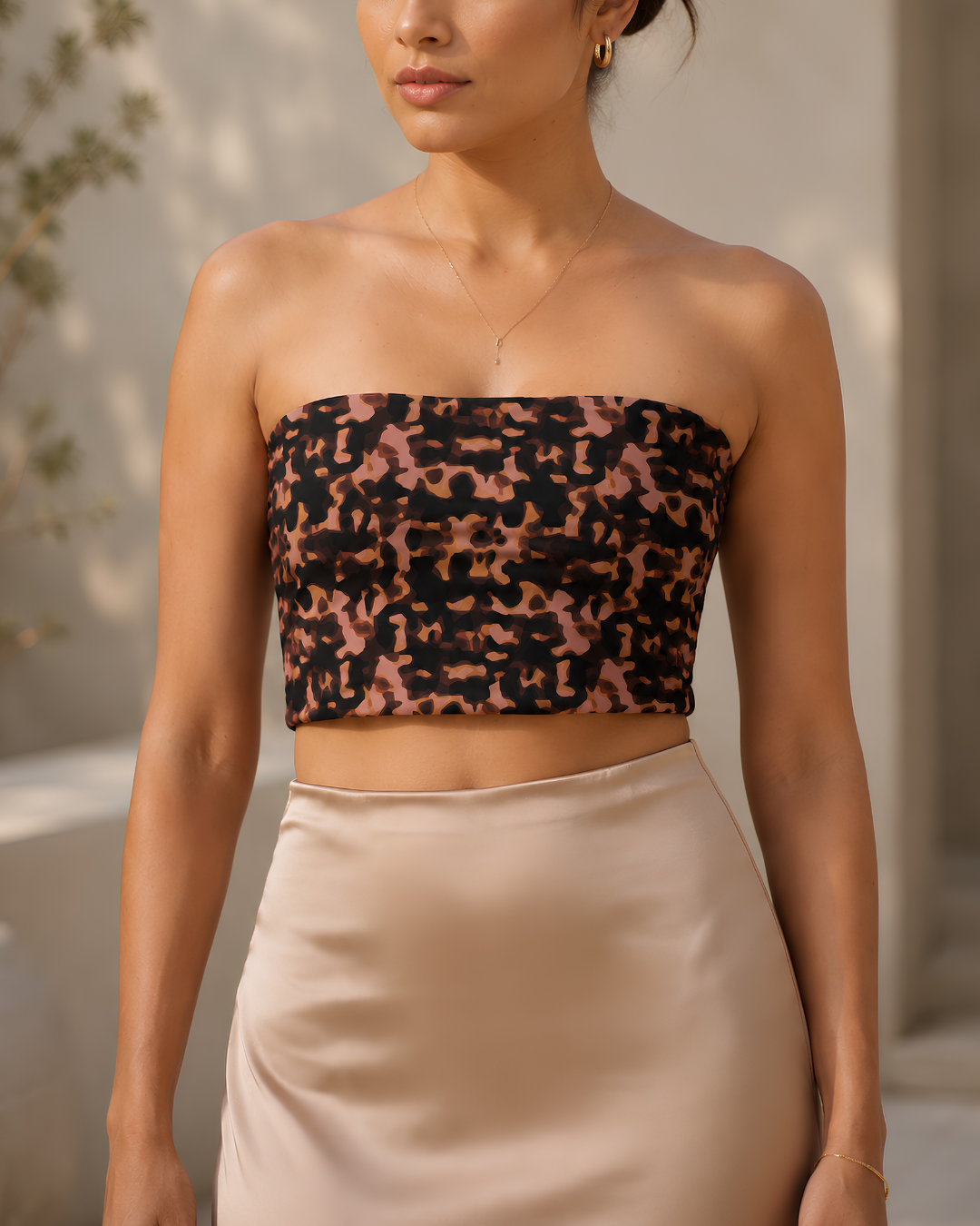 Women's Flare Tube Top