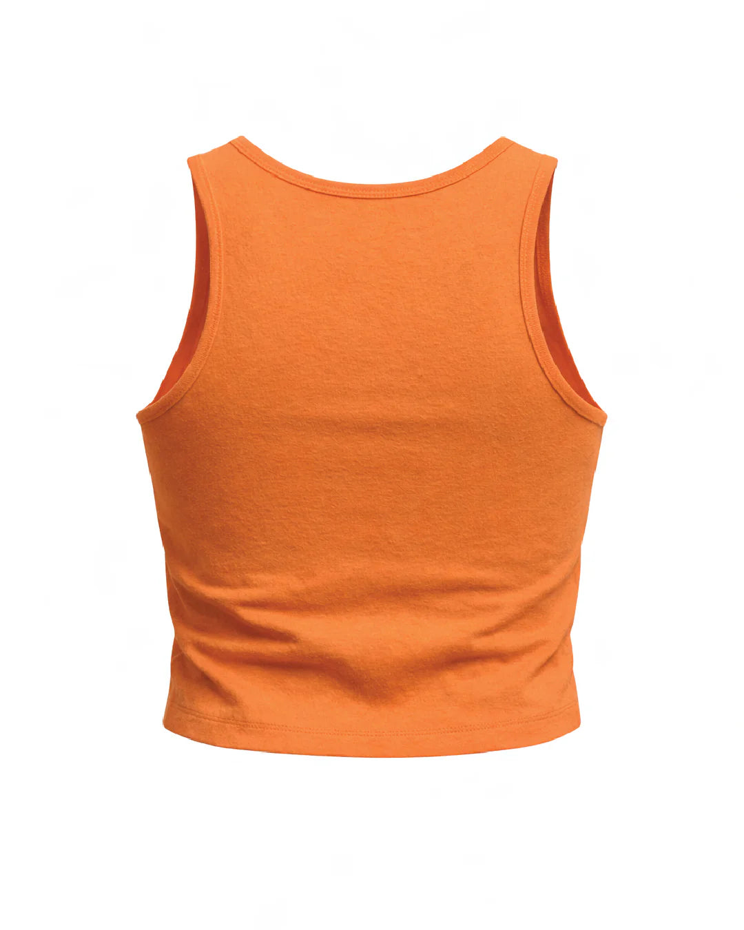 Women's Neon Orange Crop Tank