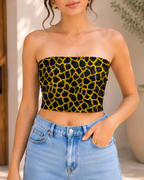 Women's Giraffe Maze Tube Top