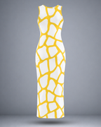 Women's Honey Maze Print Bodycon Dress