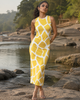 Women's Honey Maze Reverse Bodycon Dress