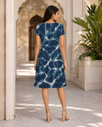 Women's Hydra Camo A line Dress
