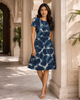 Women's Hydra Camo A line Dress