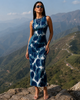 Women's Hydra Camo Bodycon Dress