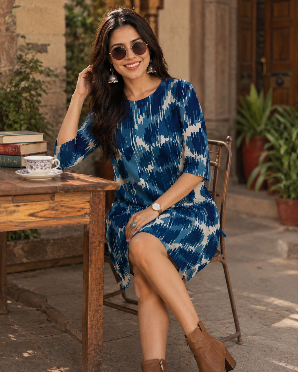 Women's Hydra Camo T-Shirt Dress
