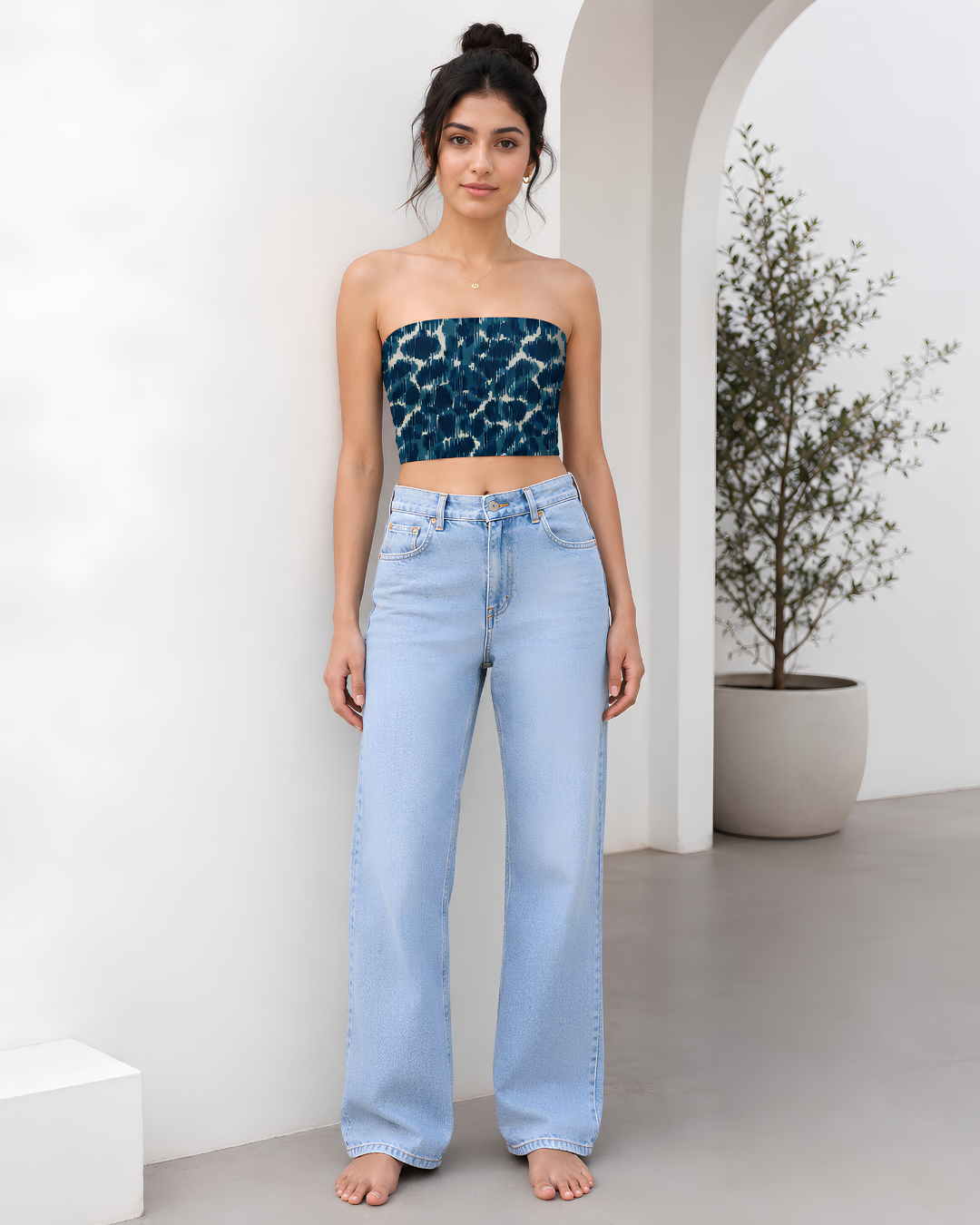 Women's Hydra Camo Tube Top