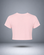 Women's Light Baby Pink Crop Top