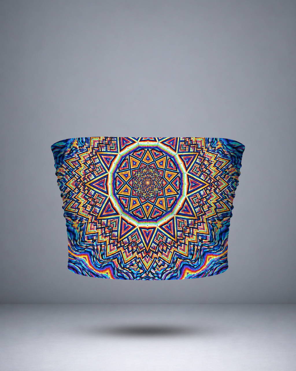 Women's Mandala Chakra Tube Top