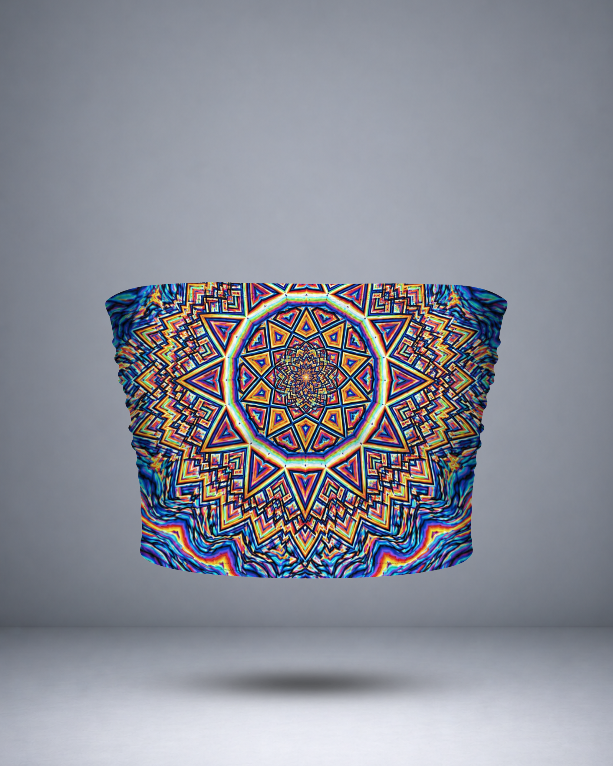 Women's Mandala Chakra Tube Top
