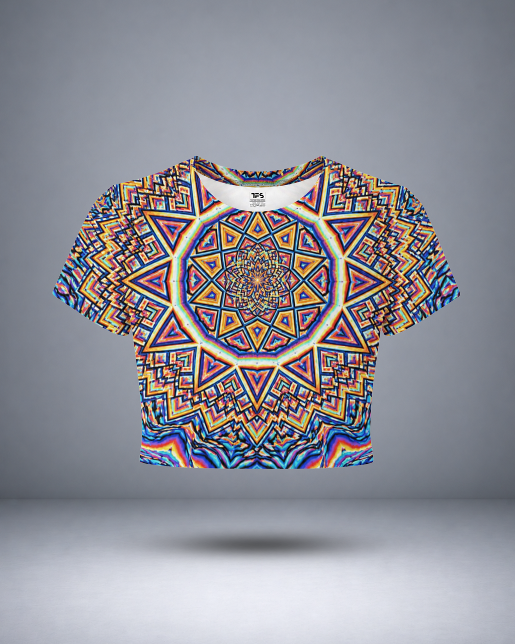 Women's Mandala Crop Top