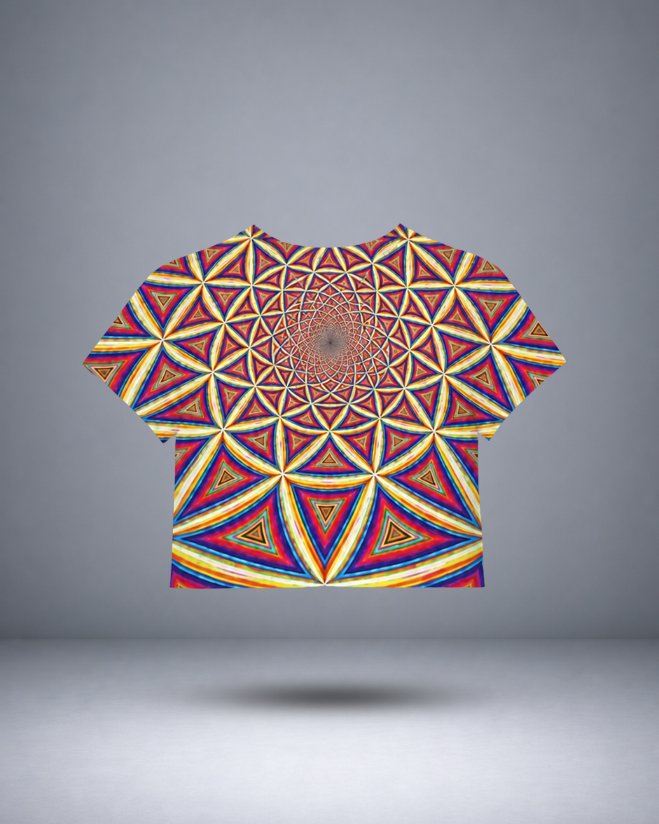 Women's Mandala Crop Top