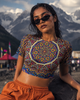 Women's Mandala Crop Top