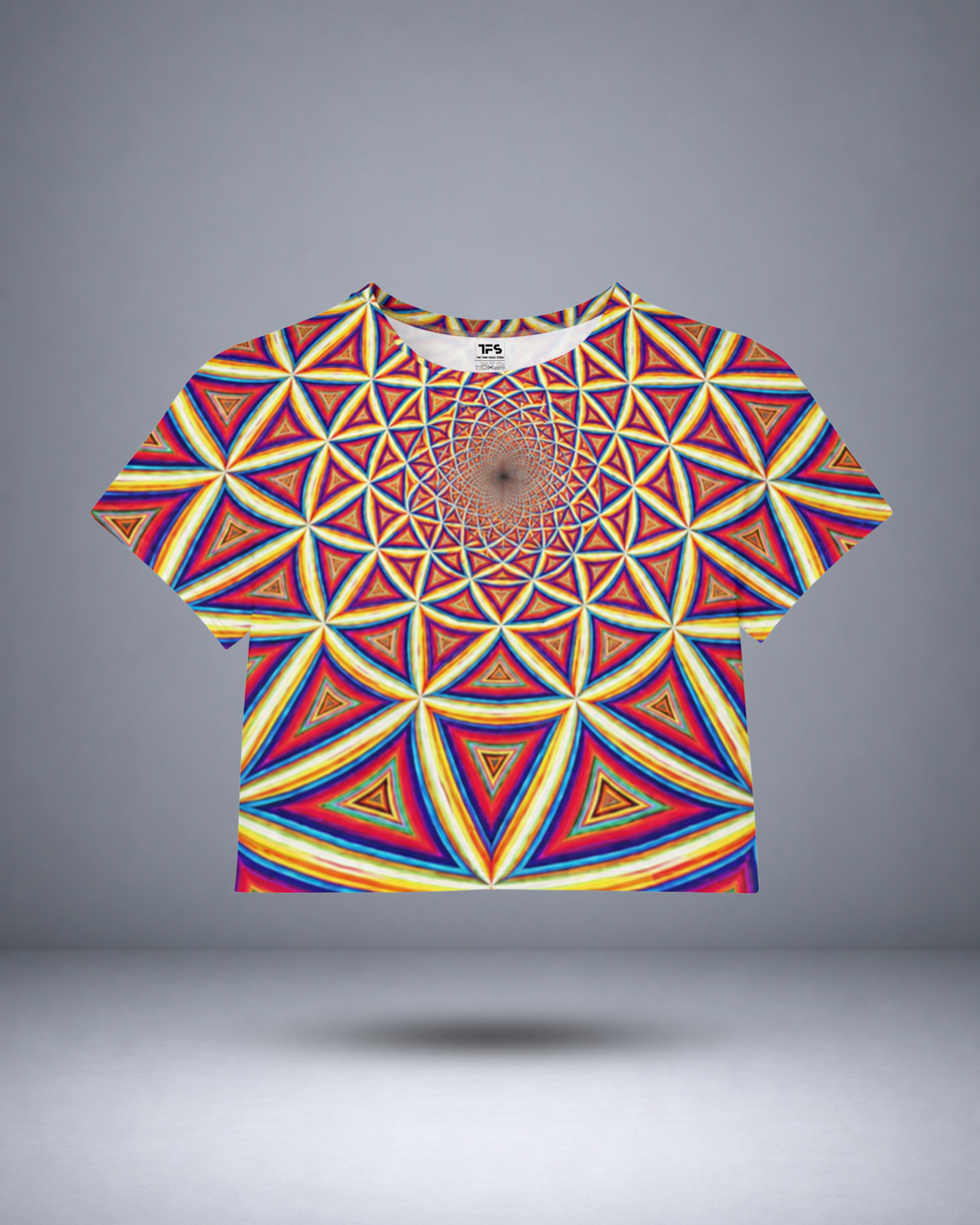 Women's Mandala Crop Top