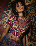 Women's Mandala Crop Top