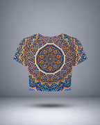 Women's Mandala Crop Top