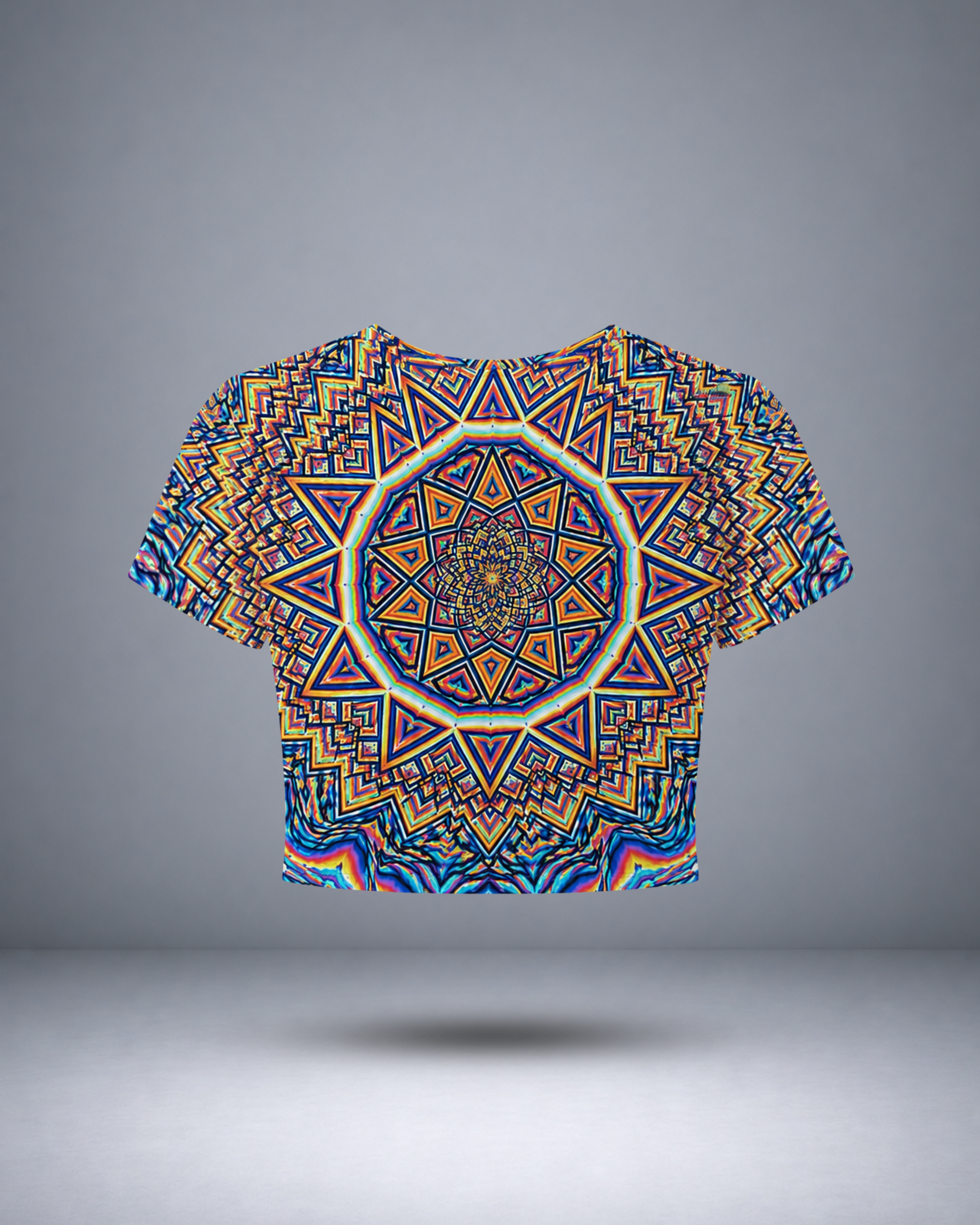 Women's Mandala Crop Top