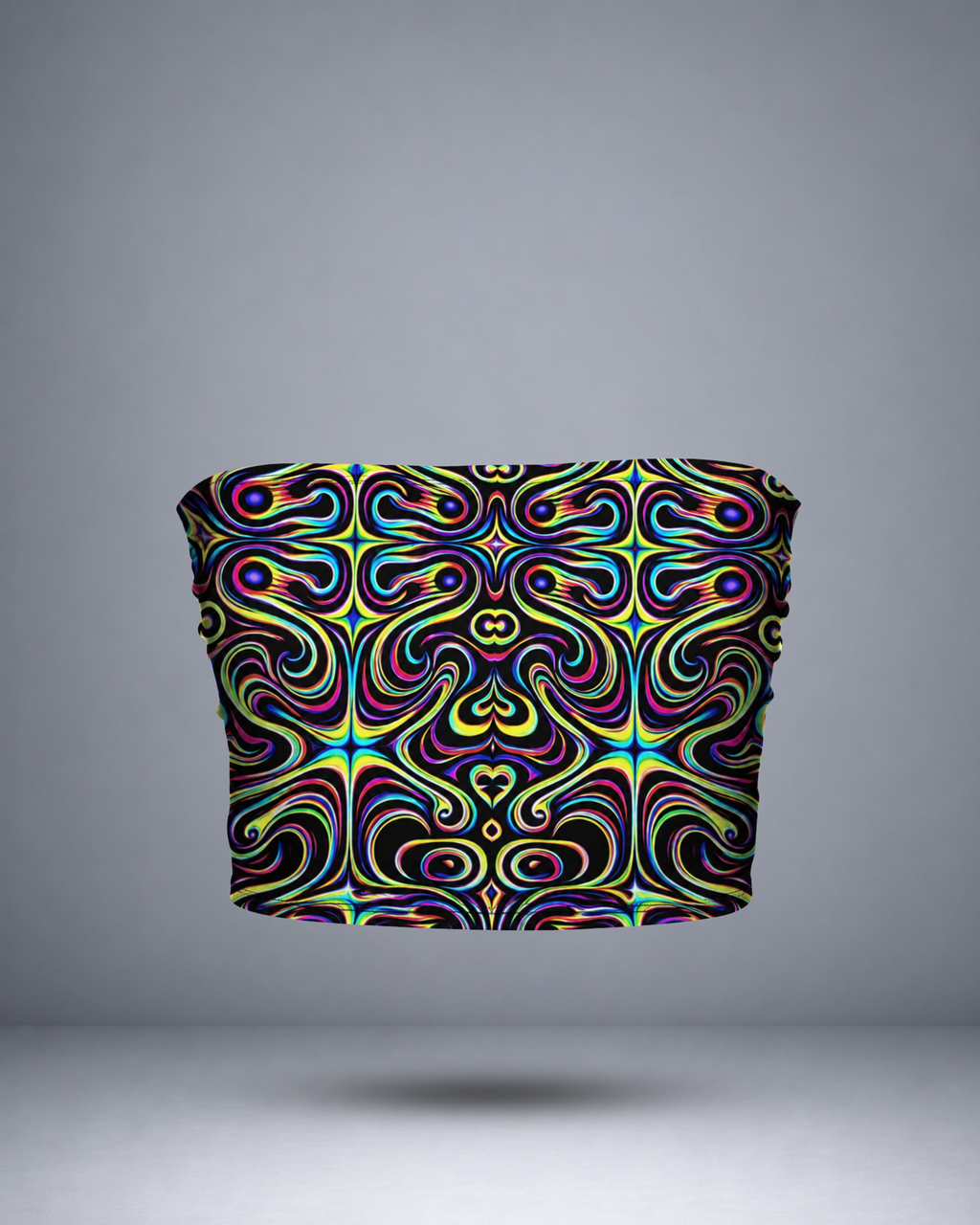 Women's Psychedelic Circus Tube Top