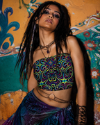 Women's Psychedelic Circus Tube Top